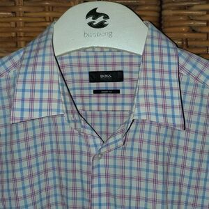 Hugo Boss Sharp Fit Dress Shirt 17.5 XL